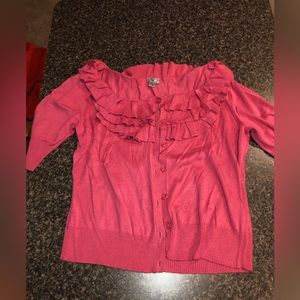 Size L pink sweater